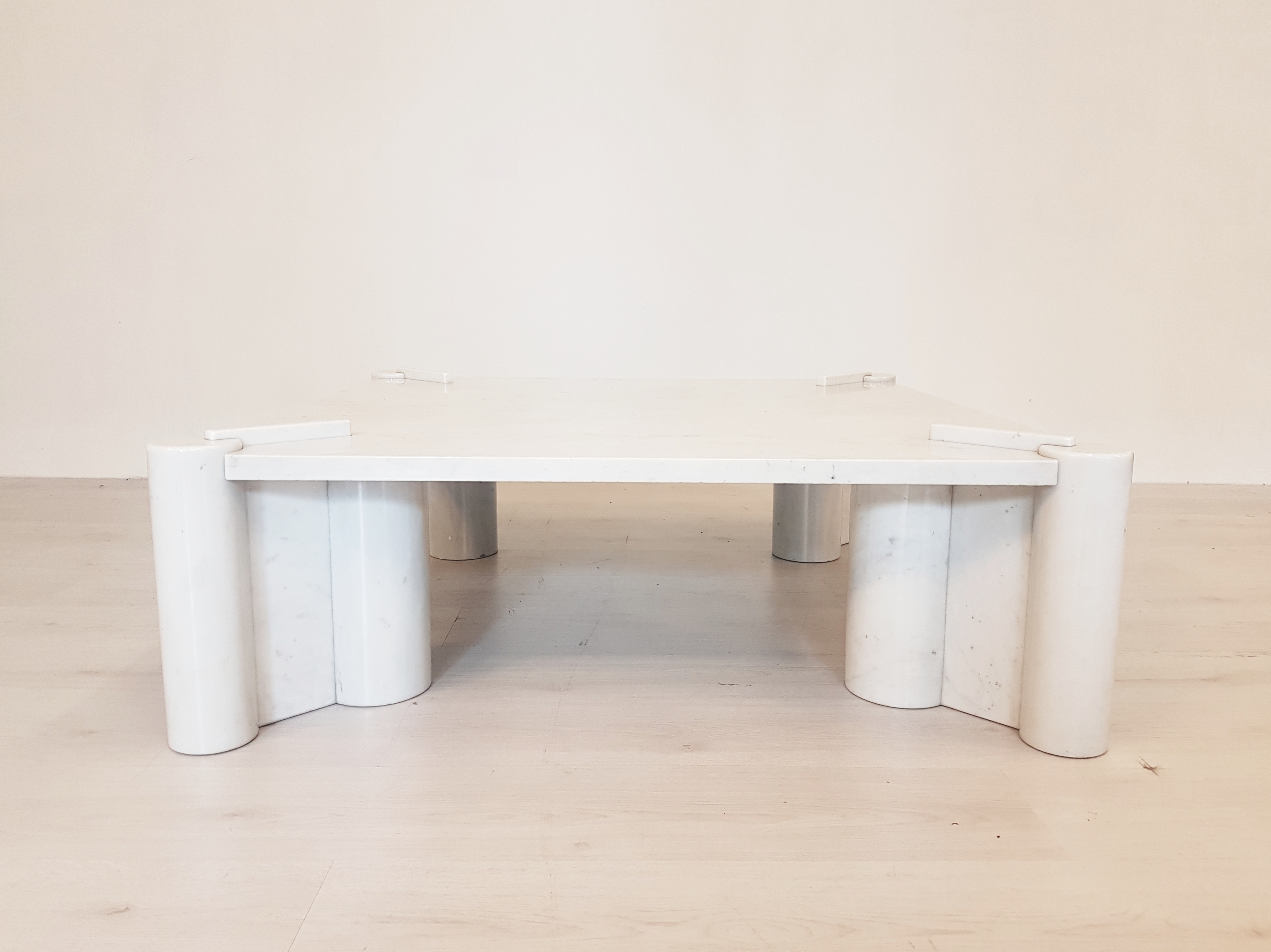 Gae Aulenti Marble Jumbo Coffee Table For Knoll International Gae Aulenti Jumbo