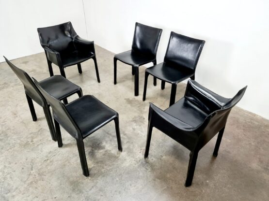 Cassina CAB chairs, Mario Bellini