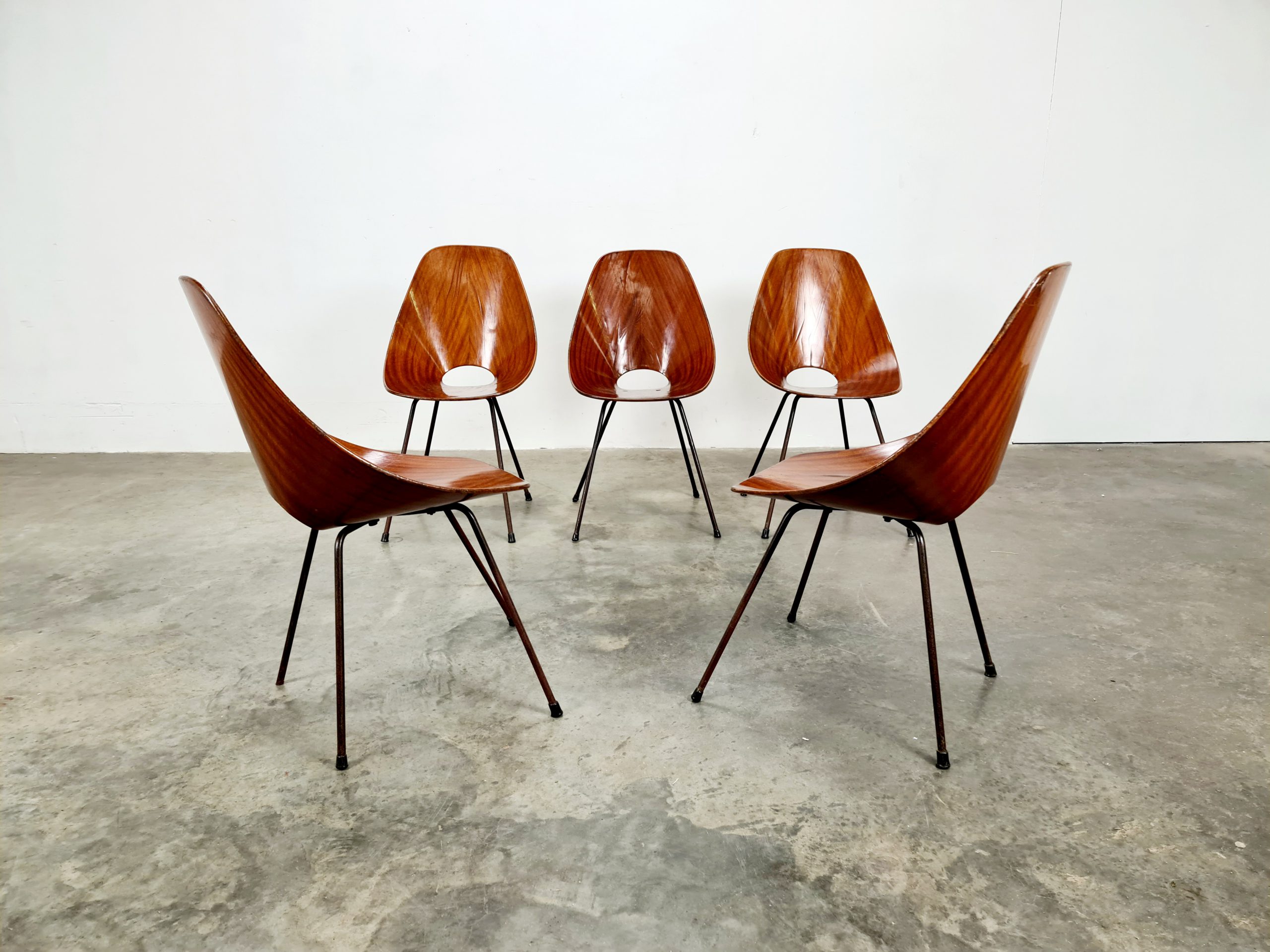 Medea chairs by Vittorio Nobili for Tagliabue, 1950s – SitonVintage