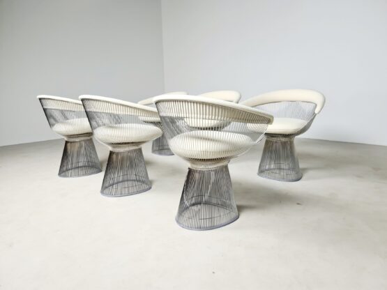 Set of 6 dining chairs by Warren Platner for Knoll International - Image 3