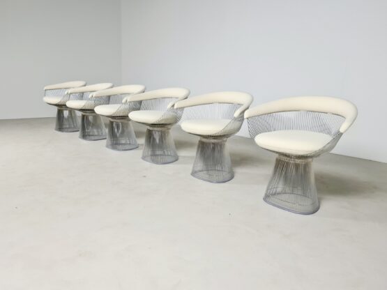 Set of 6 dining chairs by Warren Platner for Knoll International - Image 2
