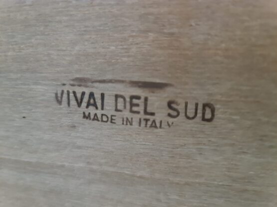 Bamboo mirror by Vivai del Sud, 1970s - Image 6