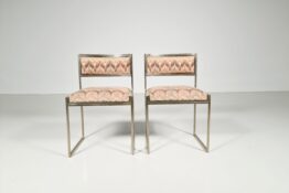 Willy Rizzo dining chairs Willy Rizzo dining chairs