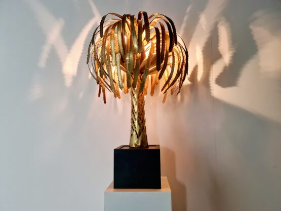 Maison Jansen palmp tree lamp