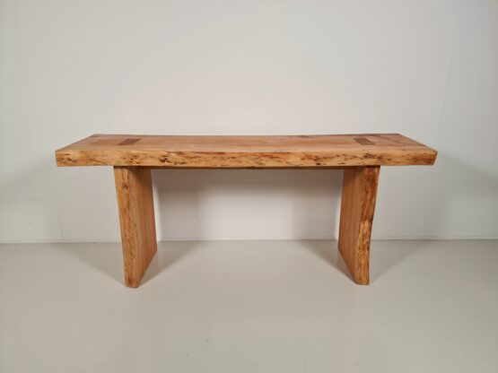 pinewood console table