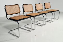 Cesca chairs, Marcel Breuer Cesca chairs, Marcel Breuer