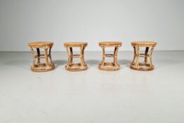 Bamboo stools, France, 1960 Bamboo stools, France, 1960