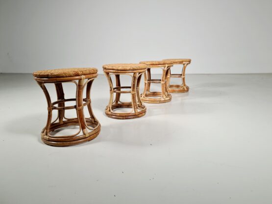 Bamboo stools, France, 1960