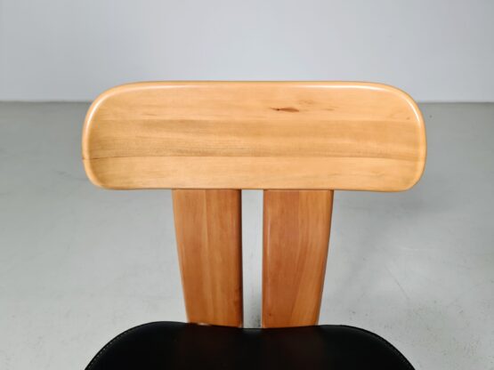 Set of 6 dining chairs by Sapporo for Mobil Girgi, 1970s - Image 8