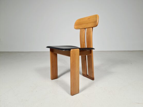 Set of 6 dining chairs by Sapporo for Mobil Girgi, 1970s - Image 7