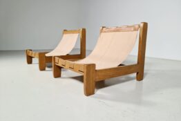 oak and canvas lounge chairs oak and canvas lounge chairs