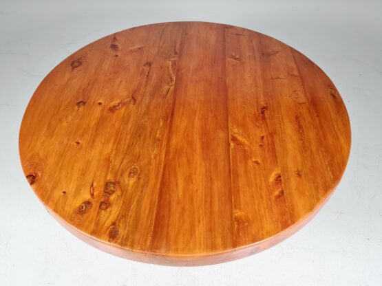 French pinewood dining table