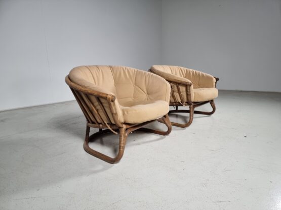 Bentwood garden/patio chairs, France, 1970