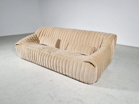 Sandra sofa with ottoman by Annie Hiéronimus for Cinna Ligne Roset, 1970s - Image 4