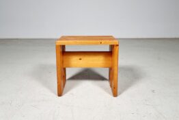 Charlotte Perriand pinewood stool