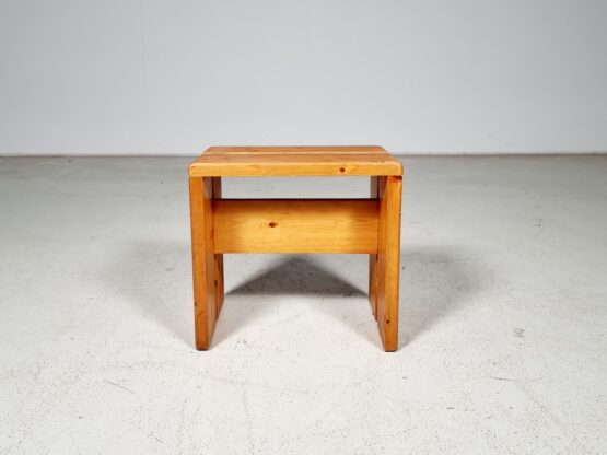 Charlotte Perriand pinewood stool