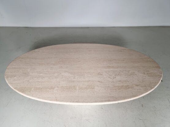 Travertine 'Samo' Dining Table by Carlo Scarpa for Simon Gavina, 1970s - Image 5