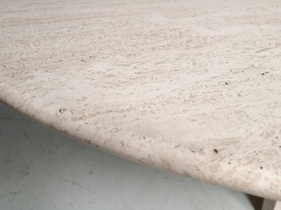 Travertine 'Samo' Dining Table by Carlo Scarpa for Simon Gavina, 1970s - Image 7