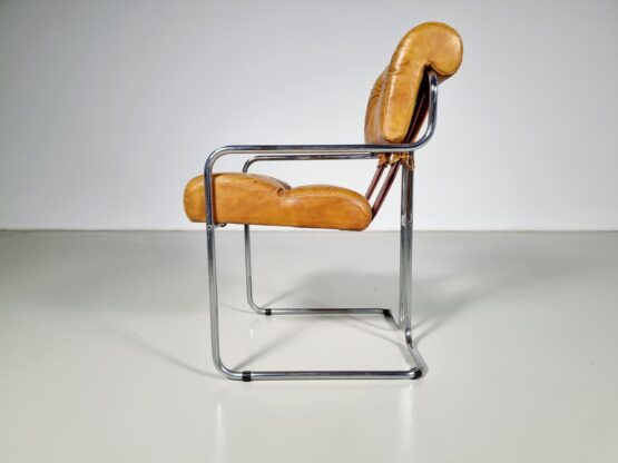 Set of 6 Tucroma chairs by Guido Faleschini for i4 Mariani, 1970s - Image 7