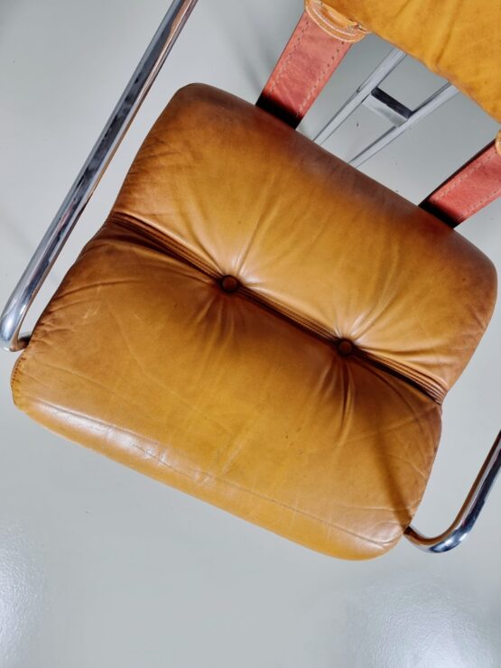 Set of 6 Tucroma chairs by Guido Faleschini for i4 Mariani, 1970s - Image 10