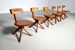 S34 dining chair Pierre Chapo