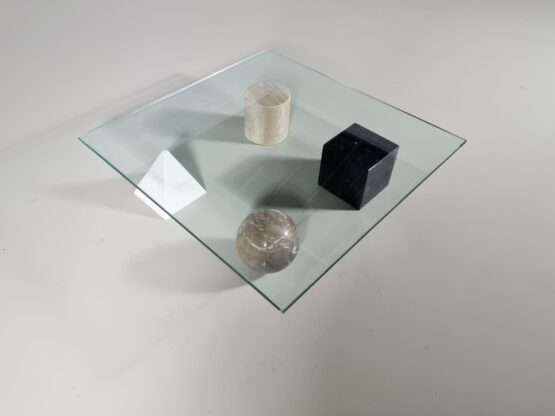 Metafora coffee table, Vignelli