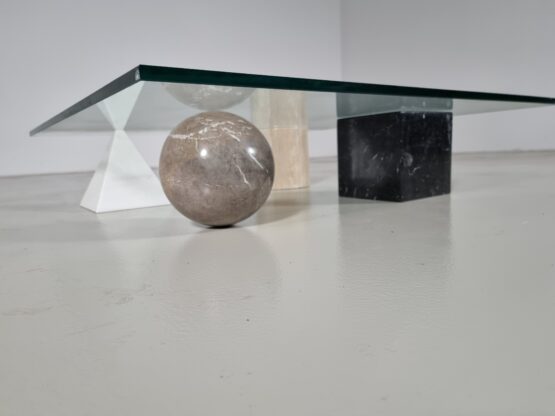 Metafora coffee table, Vignelli