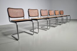 Cesca chairs, Marcel Breuer Cesca Chairs, Marcel Breuer