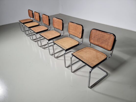 Cesca Chairs, Marcel Breuer