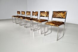 Willy Rizzo dining chairs Willy Rizzo dining chairs