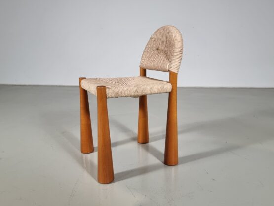 Set of 6 Toscanolla dining chairs by Alessandro Becchi for Giovanetti, 1970s - Image 10