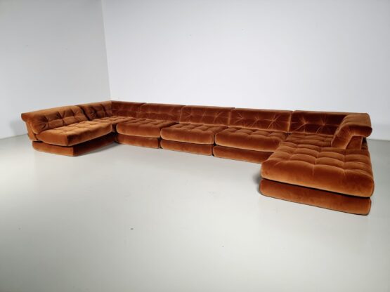 Early edition Mah Jong sofa by Hans Hopfer for Roche Bobois, 1970s - Image 2