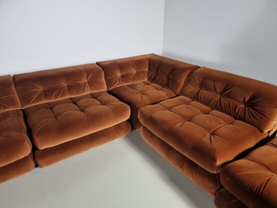 Early edition Mah Jong sofa by Hans Hopfer for Roche Bobois, 1970s - Image 6