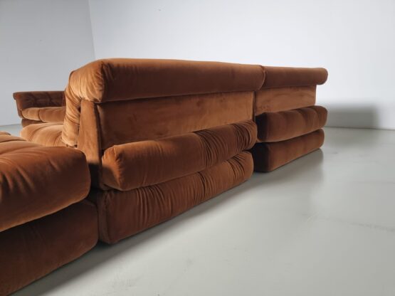 Early edition Mah Jong sofa by Hans Hopfer for Roche Bobois, 1970s - Image 8