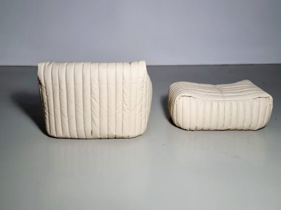 Sandra chair with ottoman by Annie Hieronimus for Cinna, 1970s - Image 7