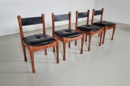Silvio Coppola For Bernini dining chairs Silvio Coppola For Bernini dining chairs