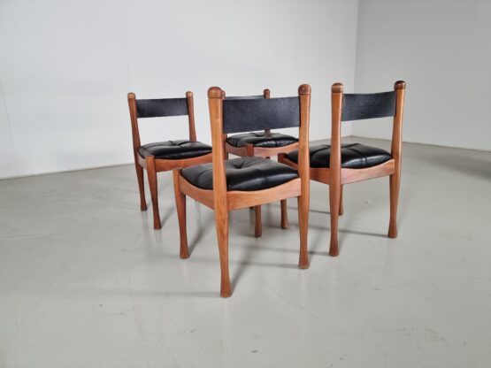 Silvio Coppola For Bernini dining chairs