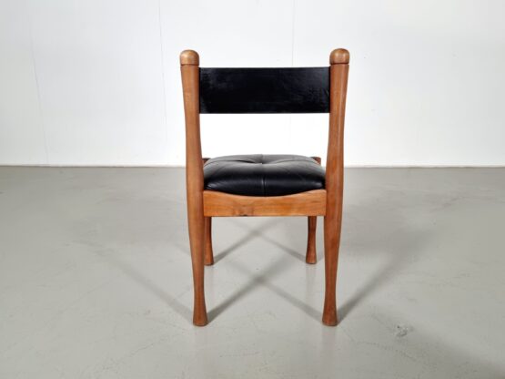 Set of 4 dining chairs by Silvio Coppola for Bernini, 1960s - Image 8