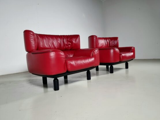 Bull chairs, Gianfranco Frattini, Cassina