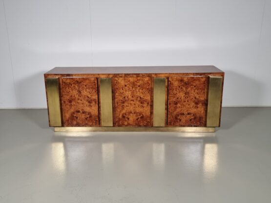 Burlwood credenza, italy