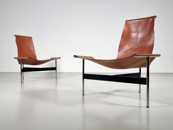 '3LC' T-Chairs by Katavolos, Littell and Kelley for Laverne International, 1950s