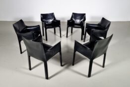 20231016_115230 Cassina Cab 413 chairs, Mario Bellini