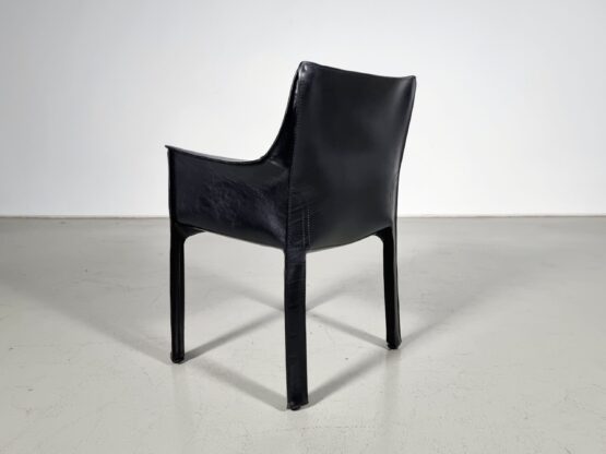 Set of 6 Cab 413 Chairs by Mario Bellini for Cassina, 1980s - Image 8