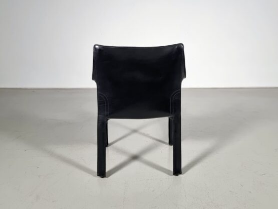 Set of 6 Cab 413 Chairs by Mario Bellini for Cassina, 1980s - Image 9