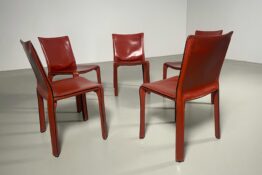 Cassina cab 412 chairs Mario Bellini