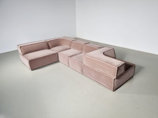 COR Trio sofa in mohair velvet by Form AG, 1970s - Image 5