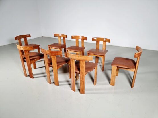 Luigi Vaghi dining chairs, Former