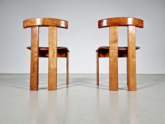 Luigi Vaghi dining chairs, Former