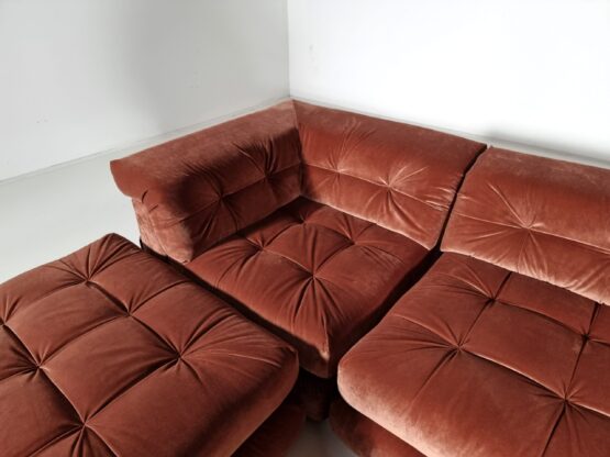 1st edition Mah Jong sofa by Hans Hopfer for Roche Bobois, 1970s - Image 4