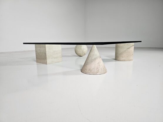 Metafora coffee table by Massimo and Lella Vignelli for Casigliani Italy, 1970s - Image 4